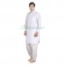 Pathani suit- White Lilac colored in cotton fabric Pathani suit- White Lilac colored in cotton fabric
